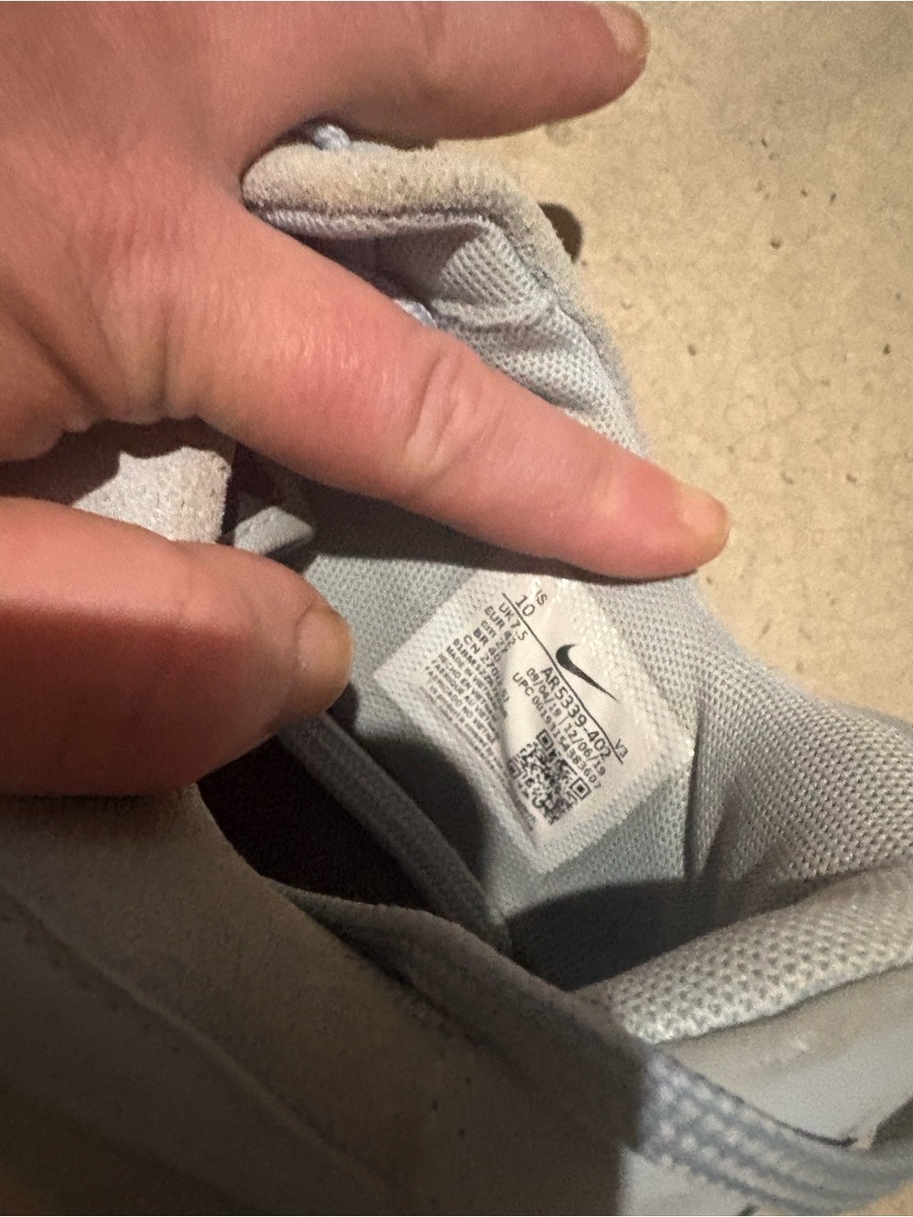 NIKE W AF1 SAGE LOW LT ARMORY BLUE AR5339 402 US W SZ 10.5 - Picture 7 of 8